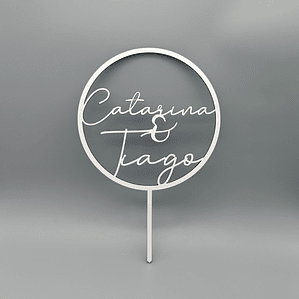 Topo de Bolo Casamento 04