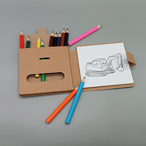 Lembrança - Set infantil para colorir