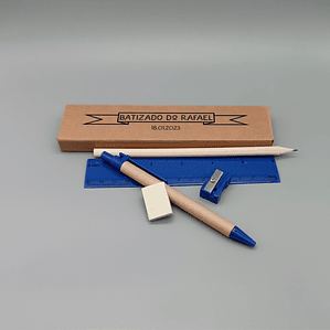 Lembrança - Set 5 peças de escrita