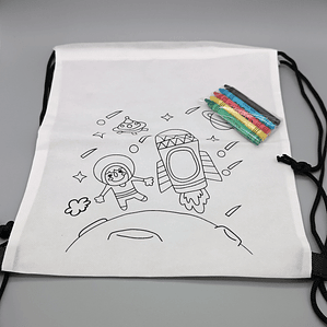 Lembrança - Saco infantil para colorir