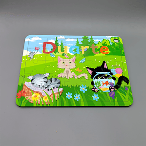 Puzzle infantil personalizado com nome 