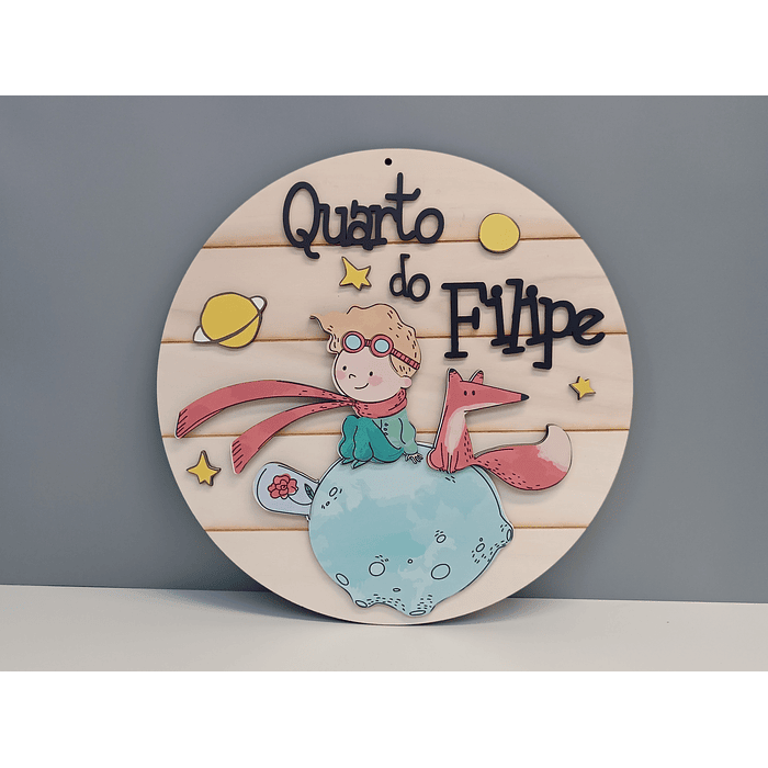 Placa de Quarto 