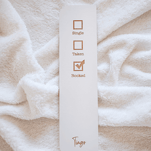 Marcador de Livros Tema Check-box Personalizado