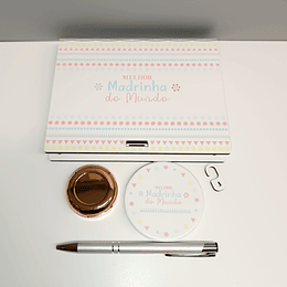 Caixa de Lembranças para Madrinha - Design Livro