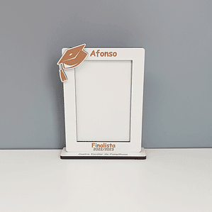 Moldura Finalista com aplique - Fotografia Vertical