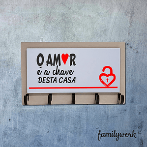 Chaveiro de parede 