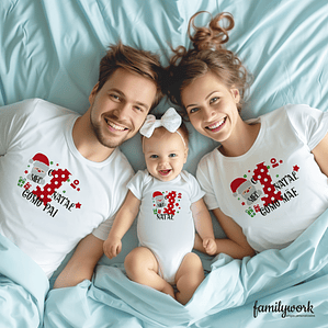 T-shirts O Meu Primeiro Natal como...