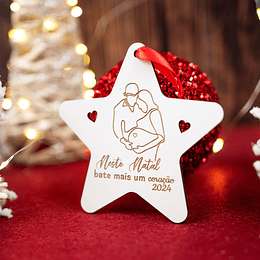 Estrela Natal "Este Natal Bate Mais um Coração"