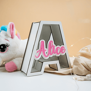 Mealheiro em Forma de Letra