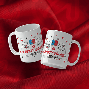 Caneca Dia dos Namorados 'Flork' - Derreto-me Contigo