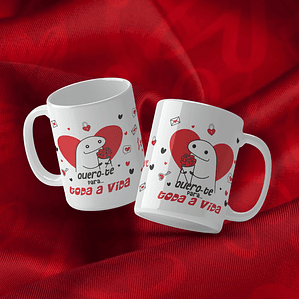 Caneca Dia dos Namorados 'Flork' - Quero-te para Toda a Vida