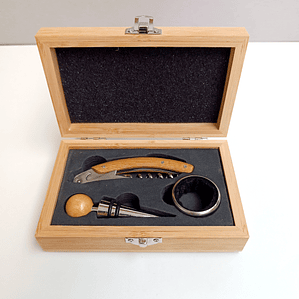 Caixa com set de Vinhos Personalizada para o Dia do Pai