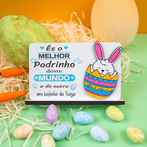 Placa És o melhor Padrinho/Madrinha deste Mundo