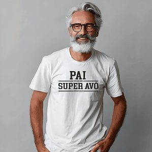 T‑shirt “Pai/Mãe desde… | Avô/Avó desde…”