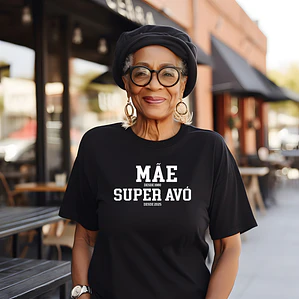 T‑shirt “Pai/Mãe desde… | Avô/Avó desde…”