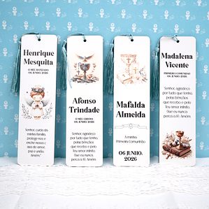 Marcador de Livro Personalizado com Dedicatória – Mod 02