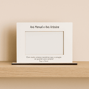Moldura “Avós” com Dedicatória