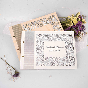 Livro de Honra Personalizado com Recorte – Modelo 4