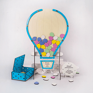 Quadro de Assinaturas Balão com Caixa