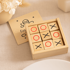 Jogo do Galo personalizável em madeira