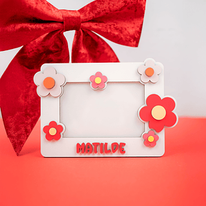 Moldura personalizada – Flores