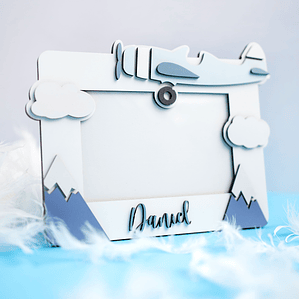 Moldura personalizada – Avião