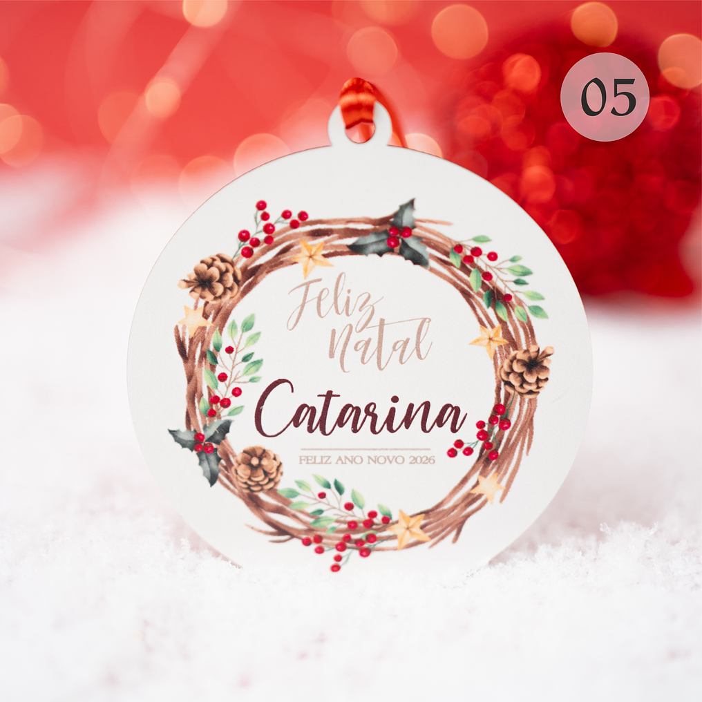 Bola de Natal M5 (RefªBOLA M5) 7