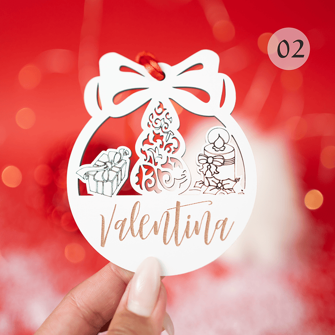 Bola de Natal M2 Sem Fundo (Refª BOLA02SF) 4