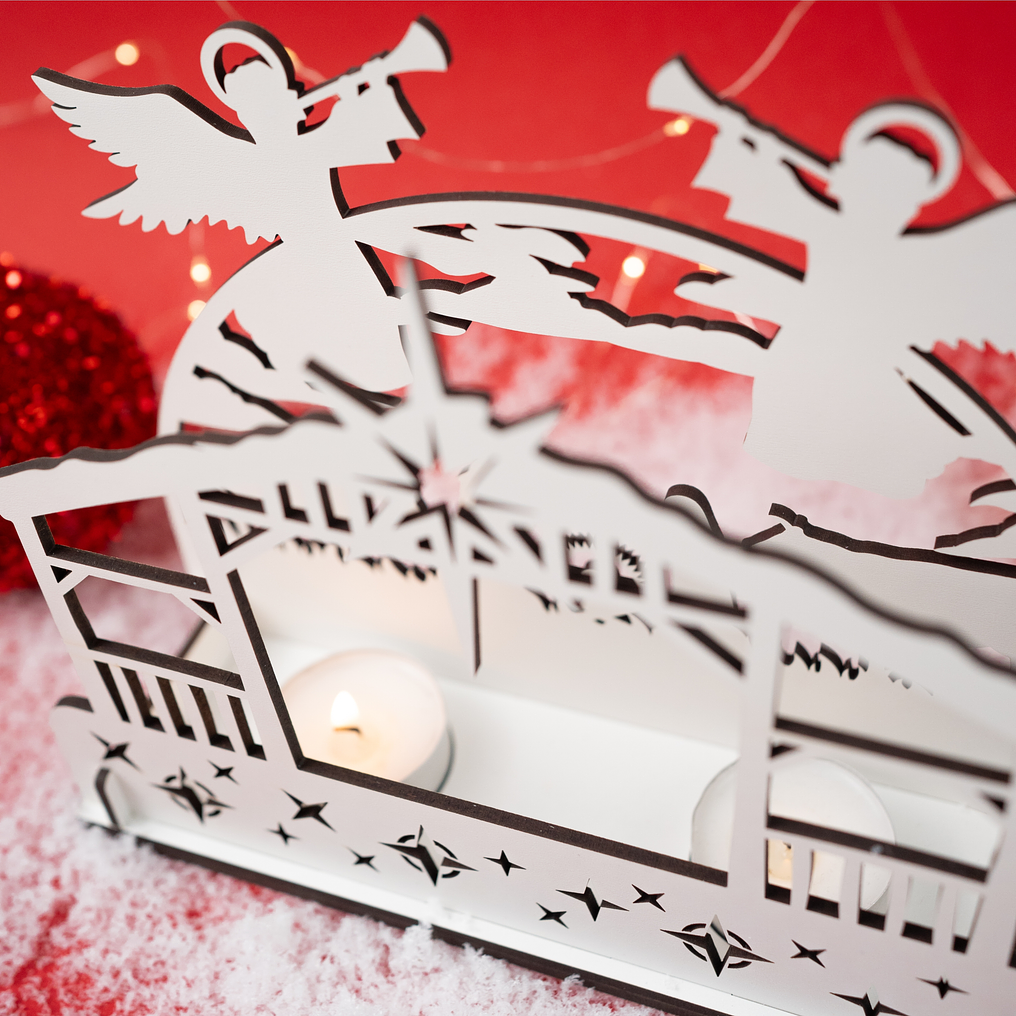 Presépio com velas - Modelo 1 4