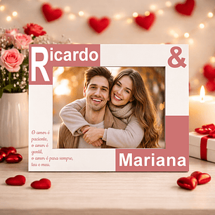 Moldura com Nomes e Dedicatória