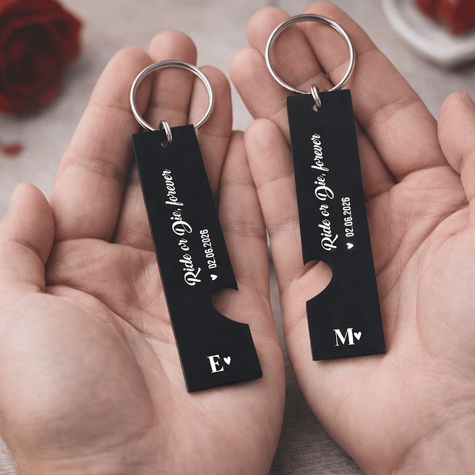 Porta-Chaves Junto Coração 2