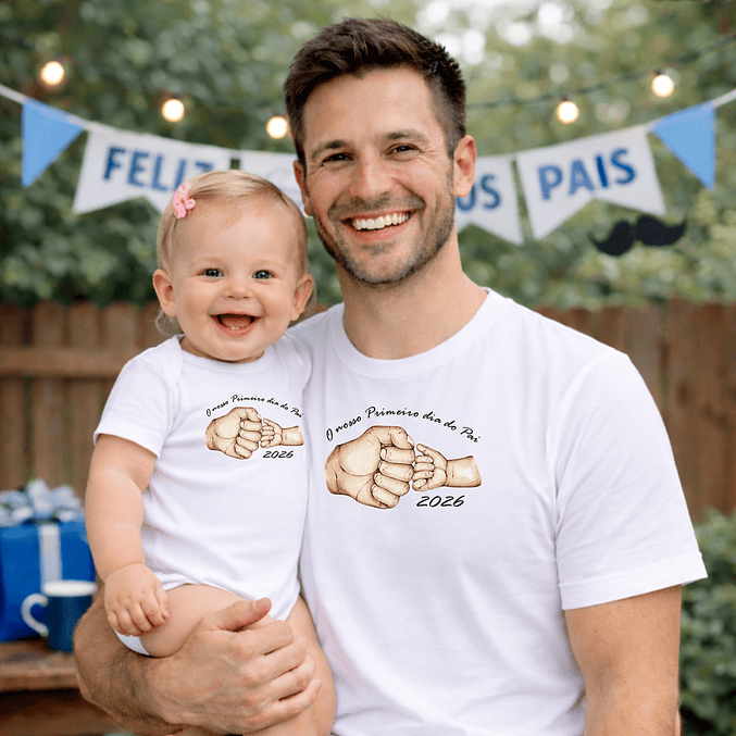 Conjunto T-shirt + Body 