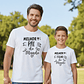 Conjunto T-shirts Dia do Pai - 