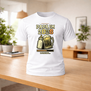 T-shirt “Papá em … Loading”