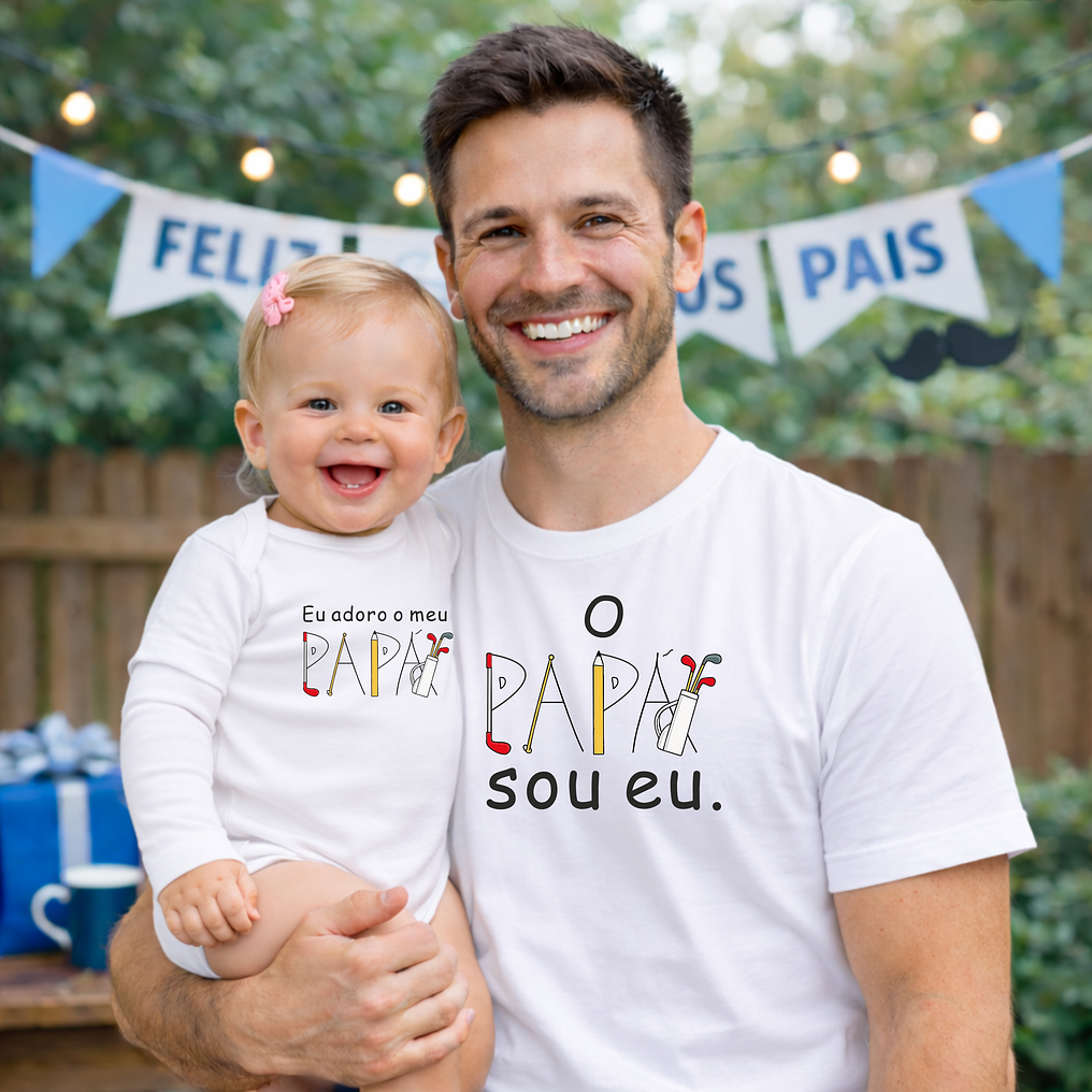 T-shirt “Adoro o meu Papá” 2