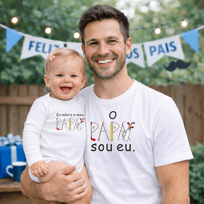T-shirt “Adoro o meu Papá” 2