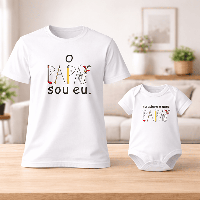 T-shirt “Adoro o meu Papá” 1