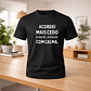 T-shirt “Acordei mais cedo para me atrasar com calma” - Miniatura 3