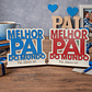 Placa Melhor Pai Do Mundo - Miniatura 1