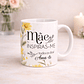 Conjunto Moldura e Caneca Personalizados - Dia da Mãe, Tema Floral_amarelo - Miniatura 4