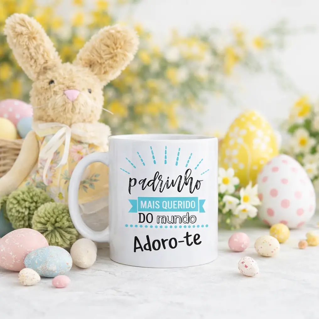 Caneca Madrinha/Padrinho Mais Querido do Mundo – Presente Personalizado 2