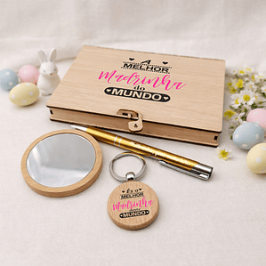 Caixa 'Melhor Madrinha do Mundo' - Personalizada