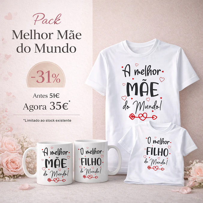 Pack Melhor Mãe do Mundo 1