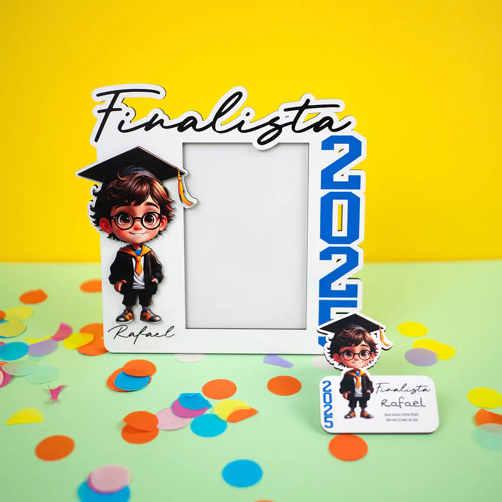 Pack Moldura Finalista + Íman Oferta Personalizado 3