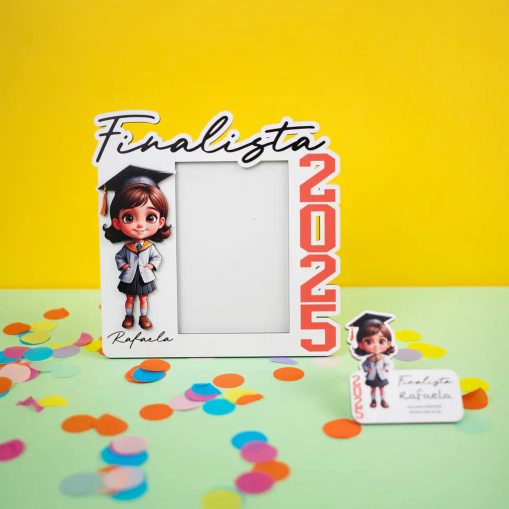 Pack Moldura Finalista + Íman Oferta Personalizado 4