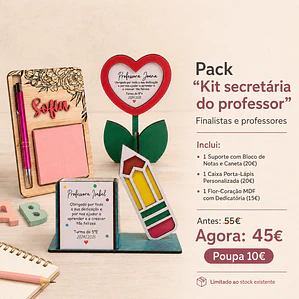 Pack “Kit secretária do professor”