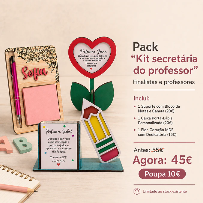 Pack “Kit secretária do professor” 1