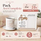 Pack Avó Completa — Moldura + Caneca Personalizadas - Miniatura 1