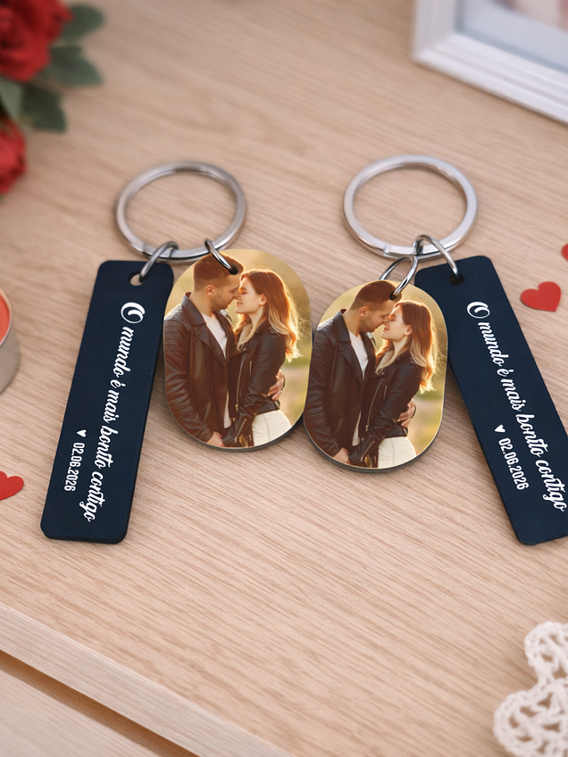 Porta-Chaves - Namorados