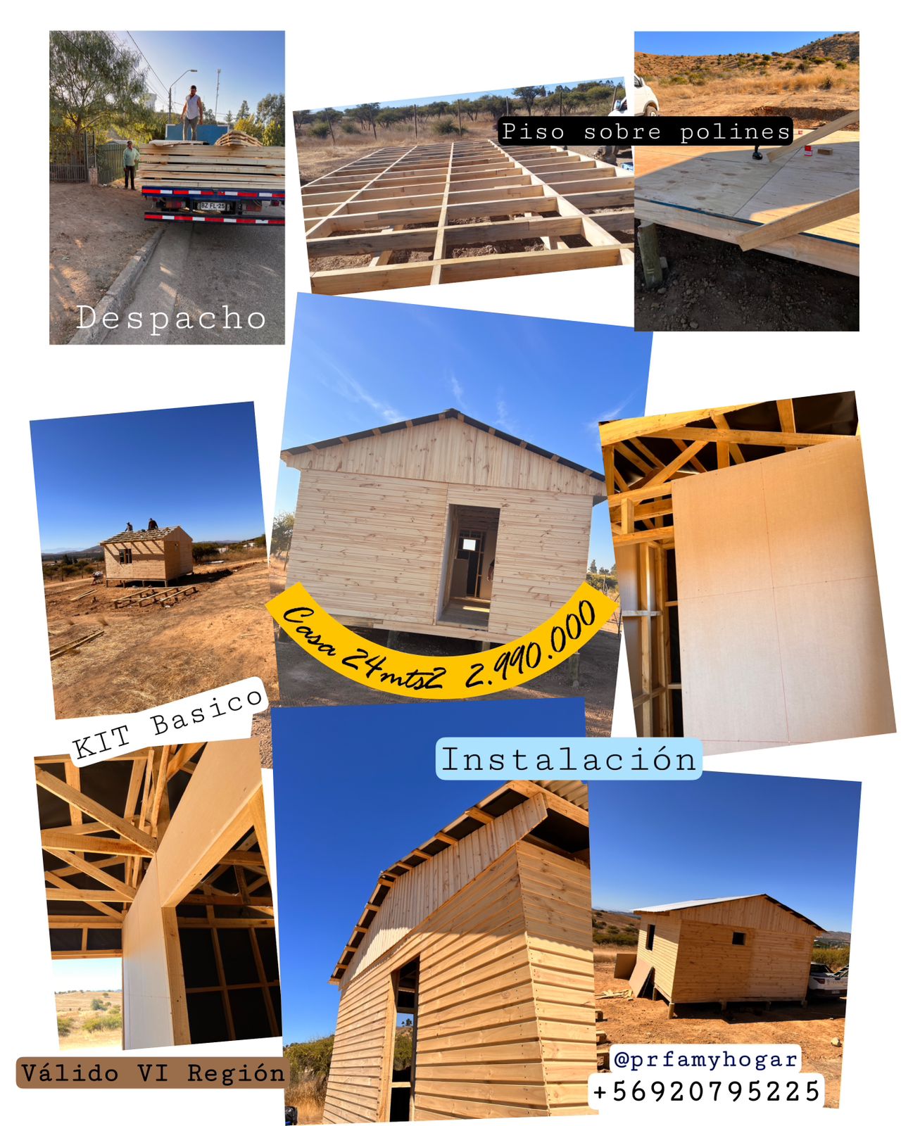 CASAS PREFABICADAS CON INSTALACION EN LITUECHE